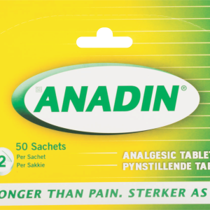Anadin Regular Tablets 50X2'S